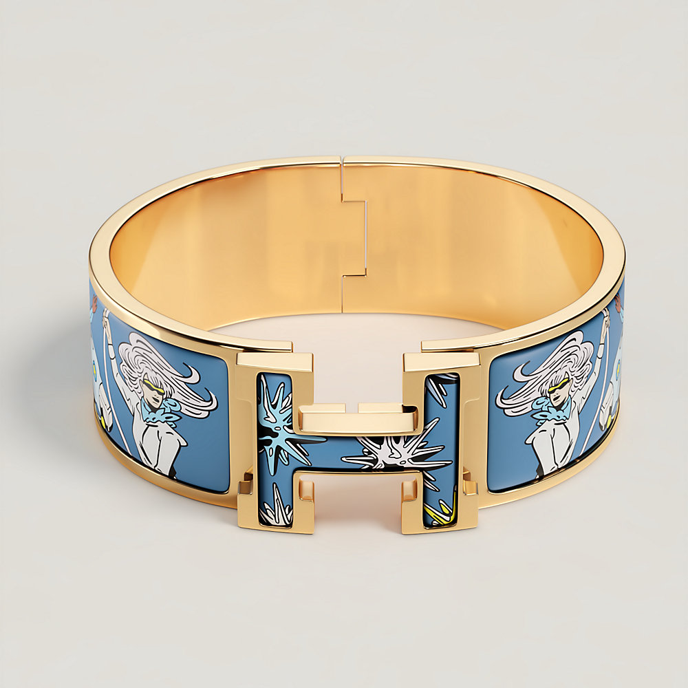 クール☆【HERMES】ブレスレット Clic Clac H Les Mustangs II Clic Clac H Les Mustangs II bracelet | Hermès Saudi Arabia